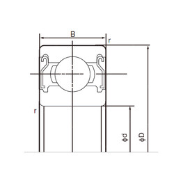 Ball Bearings 6309ZZE NACHI