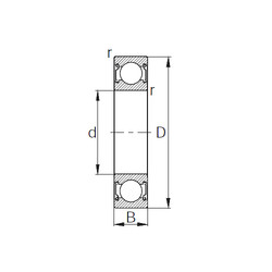 Ball Bearings 6311ZZ KBC