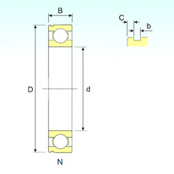 Ball Bearings 6314 N ISB