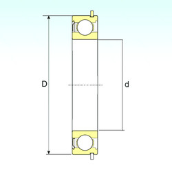 Ball Bearings 6310-ZNR ISB