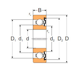 Ball Bearings 6314-Z MPZ