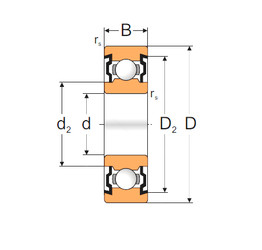 Ball Bearings 6314-2Z MPZ