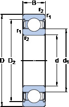 Ball Bearings 6313-2Z/VA228 SKF