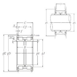 Roller Bearings SL04-5052NR NTN