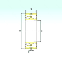 Bearing 24892 K30 ISB