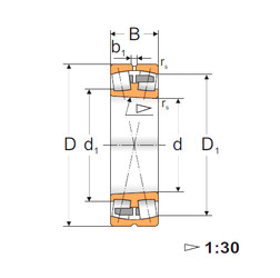 Bearing 24034 K30MBW33 MPZ