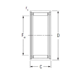 Needle Roller Bearings NK8/16 KOYO