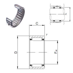 Needle Roller Bearings NK8/12 JNS