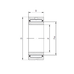 Needle Roller Bearings NKI9/16 ISO