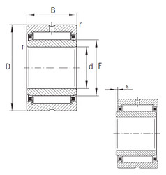 Needle Roller Bearings NKI95/26 INA