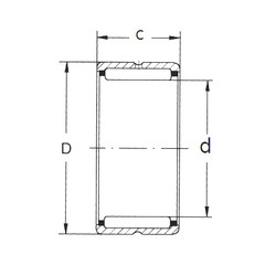 Needle Roller Bearings NK42/20 FBJ