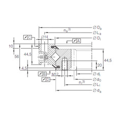 Thrust Roller Bearing XSI 14 0644 N INA