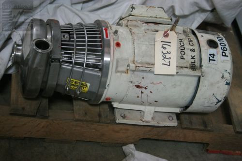 Top Flo C216MD18TC CIP Pump Stainless W/ Reliance P18G3862D Motor 5HP