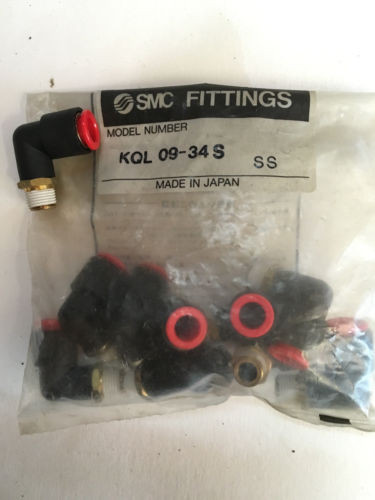 SMC FITTINGS KQLO9-34S NEW (BAG OF 10)