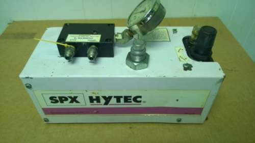 SPX HYTEC OTC AIR OVER HYDRAULIC PUMP 100920 MODEL G 5000 PSI