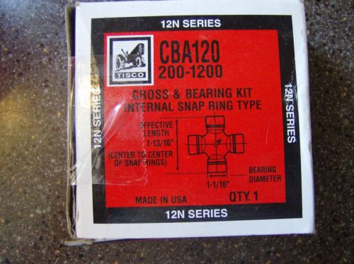 cba120   CROSS AND BEARING KIT 12 SERIES PTO SHAFT 12N 841603M91 Original import