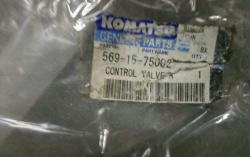 Komatsu Bulgaria  Transmission Control Valve for HD465-7 Pt# 569-15-75002