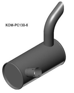 KOMATSU Liechtenstein  Parts - PC130-6 - PC160"97 - Exhaust - Silencer - Muffler