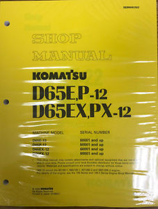 Komatsu Gambia  D65E-12, D65P-12, D65EX-12, D65PX-12 Service Printed Manual