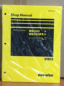 Komatsu Egypt  WA320-6, WA320PZ-6 Wheel Loader Shop Service Repair Manual