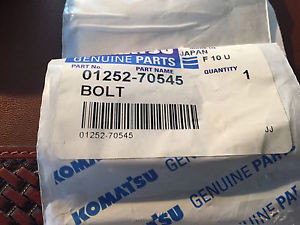 Genuine Rep.  Komatsu Parts 0125270545