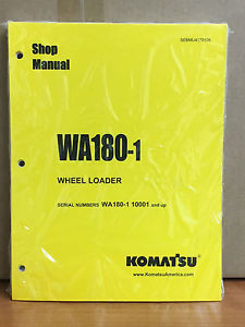 Komatsu Cuba  WA180-1 Wheel Loader Shop Service Repair Manual