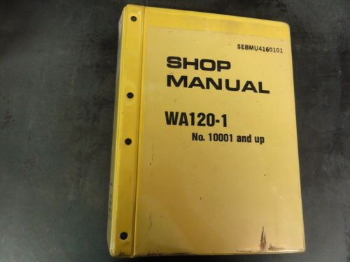 Komatsu France  WA120-1 Wheel Loader Shop Manual