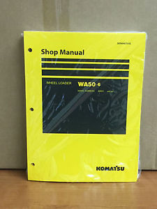 Komatsu Denmark  WA50-6 Wheel Loader Shop Service Repair Manual