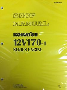 Komatsu Moldova, Republic of  12V170-1  Series Engine Factory Shop Service Repair Manual