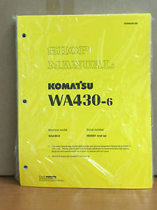 Komatsu Vietnam  WA430-6 Wheel Loader Shop Service Repair Manual