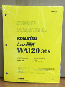 Komatsu Brazil  WA120-3CS Avance Wheel Loader Shop Service Repair Manual