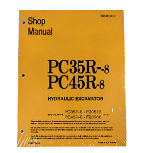 Komatsu Oman  Service PC35R-8, PC45R-8 Shop Manual #2