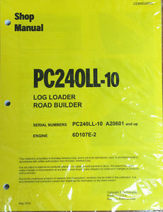 Komatsu Moldova, Republic of  PC240Ll-10 Hydraulic Excavator Repair and Service Manual
