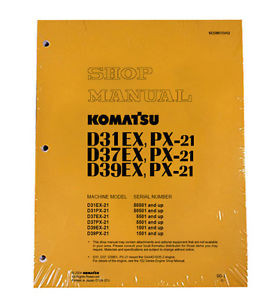 Komatsu Honduras  D31EX Dozer Service Manual
