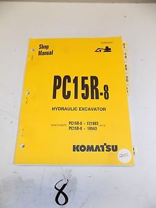 Komatsu Gambia  Service PC15R-8 Shop Repair Manual