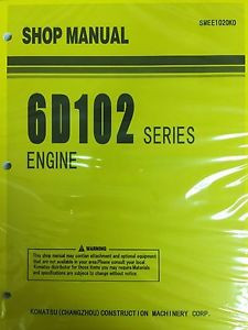 Komatsu Costa Rica  6D102 Series Engine Factory Shop Service Repair Manual