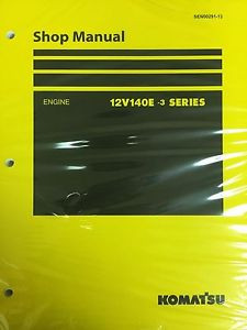 Komatsu Niger  12V140E-3 Series Engine Factory Shop Service Repair Manual