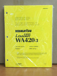 Komatsu Burma  WA420-3 Avance Wheel Loader Shop Service Repair Manual