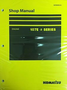 Komatsu Egypt  107E-2 Series Engine Factory Shop Service Repair Manual