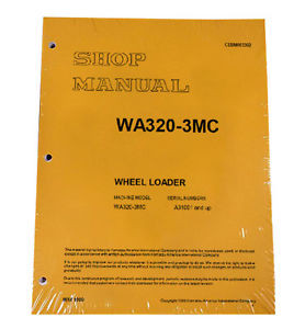 Komatsu Guinea  WA180-3MC Wheel Loader Service Repair Manual