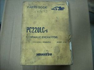 Komatsu Iran  Parts Book PC220LC-6 Hydraulic Excavator