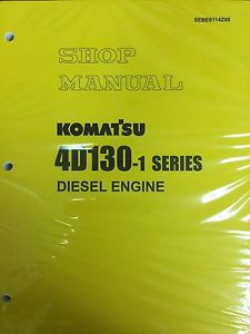 Komatsu Netheriands  4D130-1 Series Engine Factory Shop Service Repair Manual