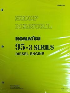 Komatsu Oman  95-3 Series Engine Factory Shop Service Repair Manual