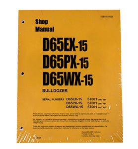 Komatsu Solomon Is  D65EX-15, D65PX-15, D65WX-15 Service Repair Printed Manual