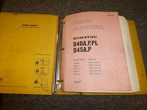 Komatsu Belarus  D40A-1 D40P-1 D40PL-1 Bulldozer Dozer Shovel Shop Service Repair Manual