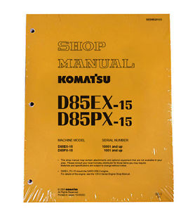 Komatsu Gibraltar  D85EX-15, D85PX-15 Service Repair Printed Manual