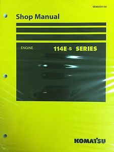 Komatsu Laos  114E-5 Series Engine Factory Shop Service Repair Manual