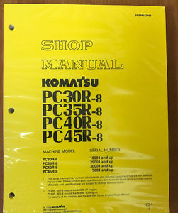 Komatsu Haiti  Service PC30R-8/PC35R-8,/PC40R-8/PC45R-8 Manual
