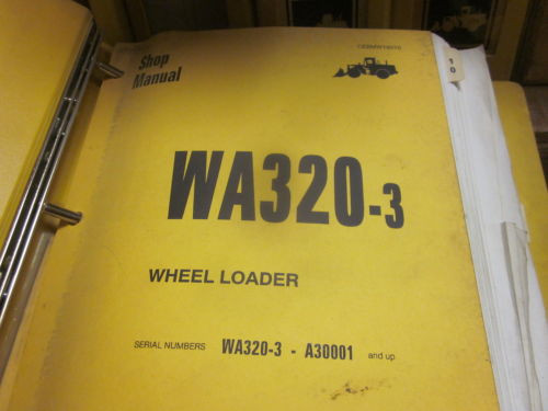 Komatsu Luxembourg  WA320-3 Wheel Loader Repair Shop Manual