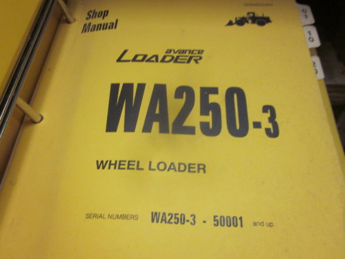 Komatsu Laos  WA250-3 Wheel Loader Repair Shop Manual